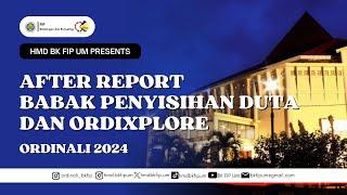 After Report Ordixplore: ORDINALI BK FIP UM 2024