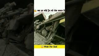  क्या हर कोई ट्रैन को रोक सकता है l Wait For End l #shorts #amazingfacts #shortsvideo