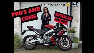 A Sporty Beginner Motorcycle? - Honest Review! - Aprilia RS 457