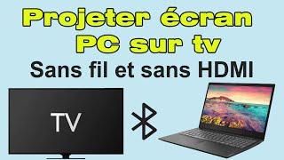 Comment connecter son ordinateur à sa télé en Wifi et sans hdmi (caster pc sur TV Samsung)