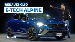 Renault Clio E-Tech ESPRIT ALPINE | 145 CV e consumi da capogiro!