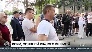 Protest PCRM la Moldova 1. Reacția TRM la acuzațiile comuniștilor