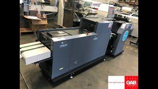 2009 used Duplo system 3500 booklet maker with dsf 2000 sheet feeder for sale in UK   Gab Supplies L