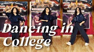 Dancing in college | Hansika Krishna