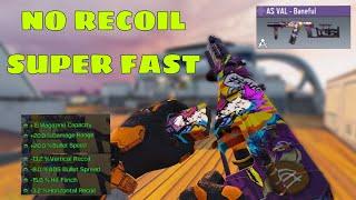 Best As Val Gunsmith For Call Of Duty Season 6 | No Recoil + Super Fast