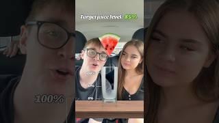 Boyfriend VS Girlfriend Watermelon ACCURACY Challenge?! #challenge #game #vs #foodie #accuracy