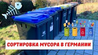 ВЛОГ Сортировка мусора в Германии! - что и куда выбрасывать? - Жизнь в Германии