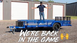 The Premium Single Axle Utility Trailer Is Back | Diamond C