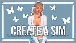 CREATE A SIM + SIM DOWNLOAD | The Sims 4