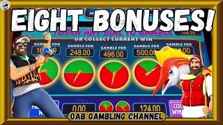 EIGHT MAX STAKE SLOT BONUSES! 