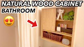 【Review¹²⁸】Elegant Wood Wall Cabinet: Perfect Bathroom Storage! 