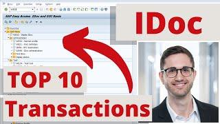 10 Must-Know IDoc Transactions in SAP | EDI and IDoc in SAP 