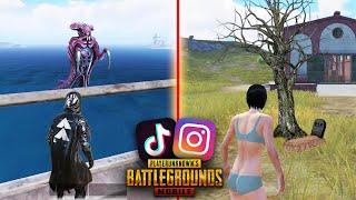 Проверка ЛУЧШИХ ЛАЙФХАКОВ из TikTok и Instagram в ПУБГ мобайл | PUBG Mobile #24