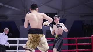 Kasenov Elnur (Almaty) vs Medet Aidos (Aqtobe) 4 round (56kg) [TUKESHOV BOXING PROMOTION]