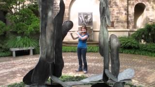 Day 328: "Syrinx" at the Michener Art Museum - Claude Debussy - Mimi Stillman, flute