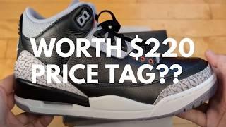 UNBOXING Black Cement Air Jordan 3 Retro - The Most Popular AJ III