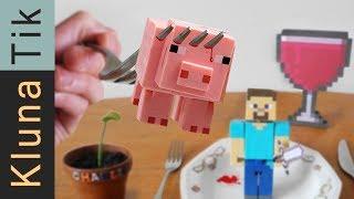 MINECRAFT FOR DINNER!!