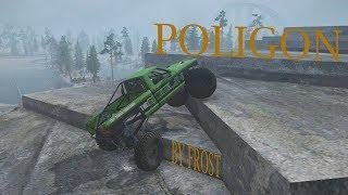 Обзор карты "POLIGON" для Spintires: MudRunner