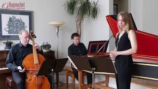 Emily Fons sings from L'Orontea