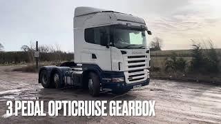 2008 Scania R480 6x2 3 pedal Opticruise gearbox