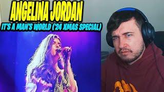 Angelina Jordan IT'S A MAN'S WORLD cover at EL REY (Dec 14th '24 Xmas Special) REACTION!!