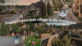 England's prettiest village Castle Combe in the Cotswolds