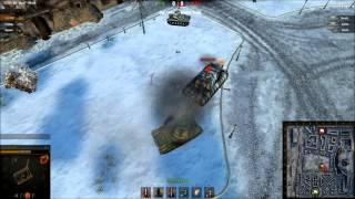 World of Tanks: IS-4 versus E-100.