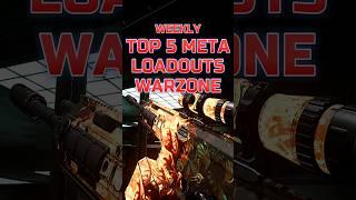 TOP 5 BEST WEEKLY META Loadouts WARZONE | Best Class Setup | MCW RENETTI TAQ RAM 9 LOCKWOOD #shorts