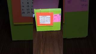 diy calendar #like #craftersujal #ytshorts #calendar #newyear