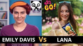 Emily Davis (Crafty Panda) Vs Lana (123 Go) | Alexa Natarov | Emily Davis | Lifestyle Comparison