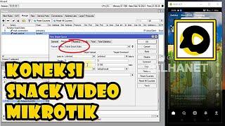 Setting SnackVideo di Mikrotik untuk Pisah Trafik atau BL0K dengan Content Firewall