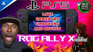 Asus Rog Ally X Review - Unboxing - Games Showcase - 2TB SSD Install - PlayStation & Xbox Games