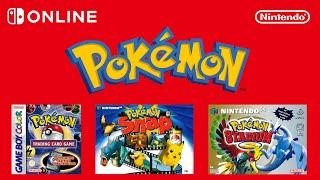 Desfrutem de uma seleção de jogos Pokémon clássicos e outros títulos! (Nintendo Switch)