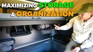 Maximizing Storage in the Truck Bed Camper! Tune Outdoor M1