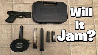 WILL MY GLOCK EXTENDED MAGS JAM? | GLOCK 19 GEN 5