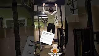 20+ pull-ups at Kratos Gym! where limits get crushed and gods are made.  #gymmotivation