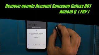 SAMSUNG Galaxy A01 (SM-A015M) FRP/Google Lock Bypass Android 10 (Q) Method Bluetooth.