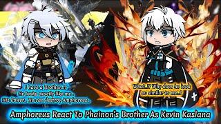 Amphoreus Honkai Star Rail React To Phainon’s Brother As Kevin Kaslana || Honkai || Gacha Reaction.