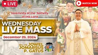 FILIPINO LIVE MASS TODAY ONLINE II CHRISTMAS MASS II DECEMBER 25, 2024 II FR. JOWEL JOMARSUS GATUS