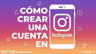 ¿Cómo crear una cuenta en Instagram? | Curso