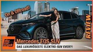 Mercedes EQS SUV (2022) Der luxuriöseste Elektro 7-Sitzer? Fahrbericht | Review | Test | 580 4Matic