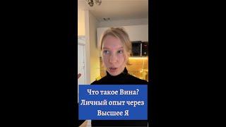 Что такое Вина? Личный опыт через Высшее Я