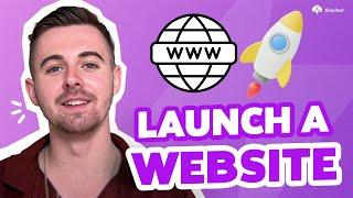 How to Launch Your Website Online | 3 Easy Steps - Beginner's Guide