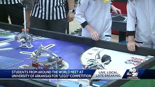 Students compete with LEGO robots at UA