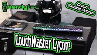 Nerdytec Couchmaster Cycon 2 Black Edition Test - Gaming auf dem Sofa