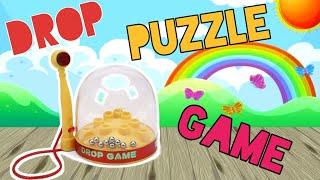 Drop Puzzle Game Unboxing : How To Play Drop Game