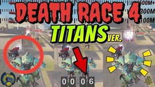 War Robots | Kill Race 4 championship | best titan weapons and abilities.