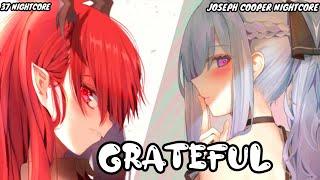 【Nightcore】NEFFEX - Grateful (ft. 37 Nightcore) (Lyrics)