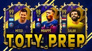 HOW TO PREPARE FOR TOTY!  FIFA 22 ULTIMATE TEAM