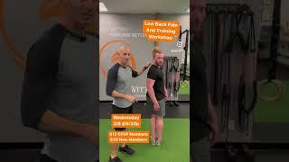 Low Back Pain and Training Workshop